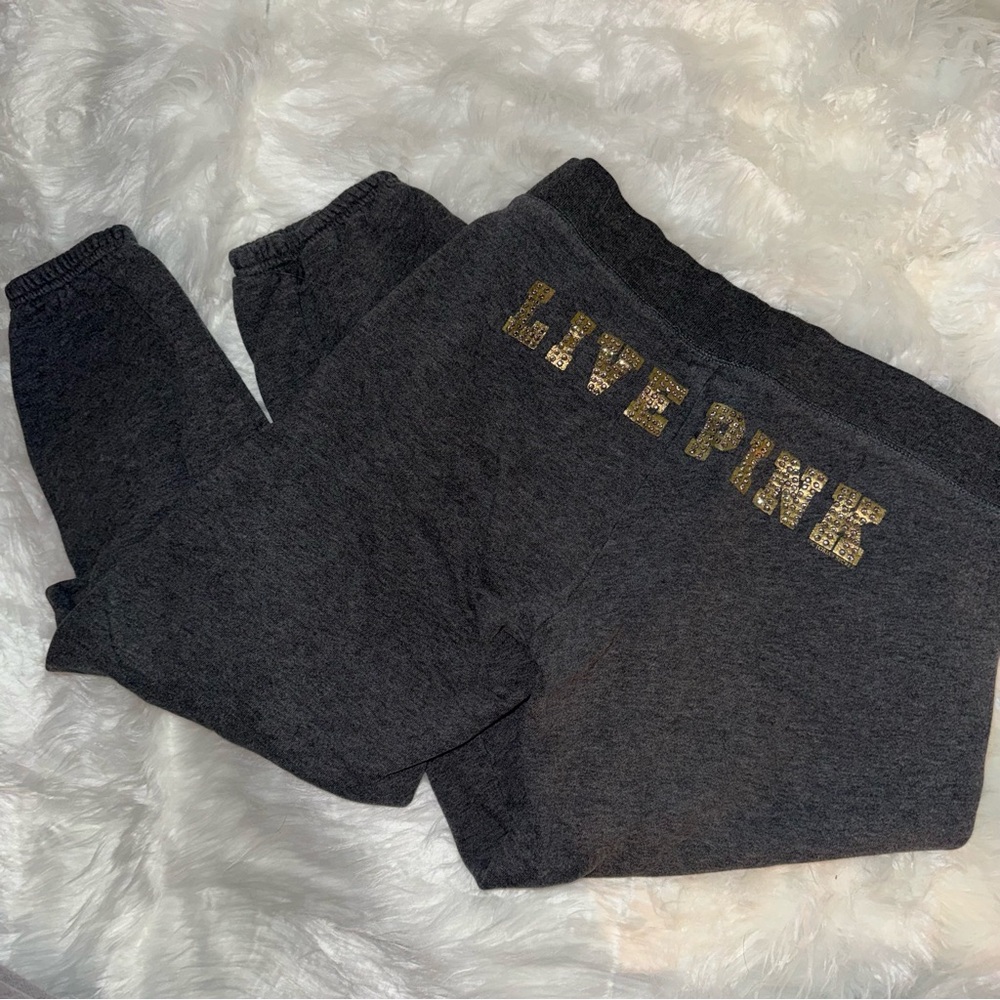 Vintage VS PINK Jogger Sweat Pants 3/4 Capris